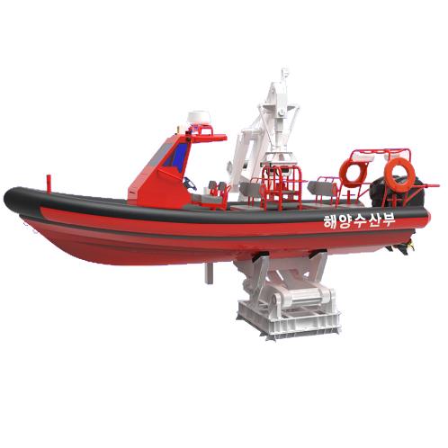 Fast rescue boat Davit