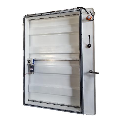 Elec.water tight sliding door