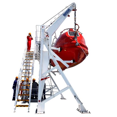 Conventional Lifeboat davit